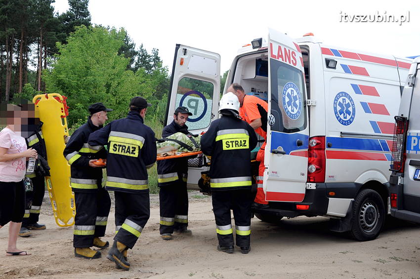 O włos od tragedii, jedno dziecko trafiło do szpitala