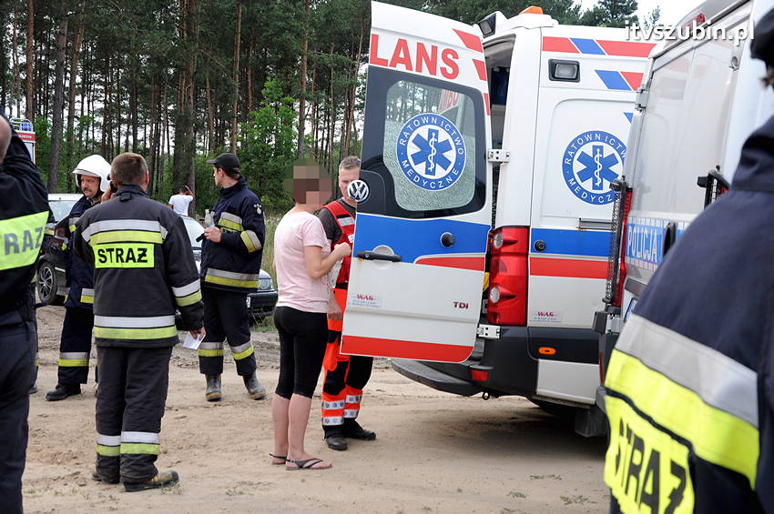 O włos od tragedii, jedno dziecko trafiło do szpitala