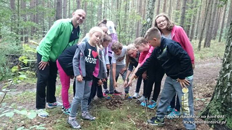 UKS Wyspiański na obozie w Sierakowie