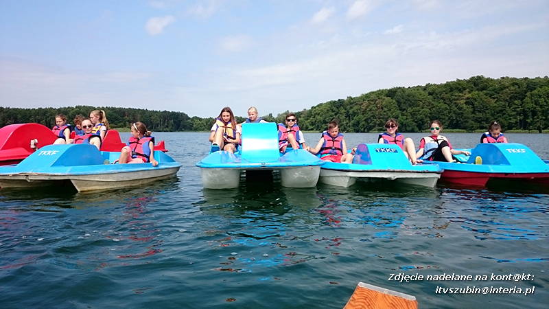 UKS Wyspiański na obozie w Sierakowie