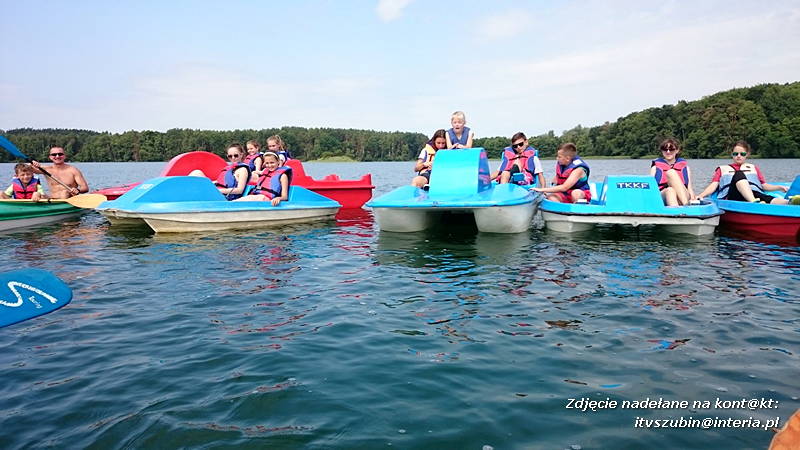 UKS Wyspiański na obozie w Sierakowie