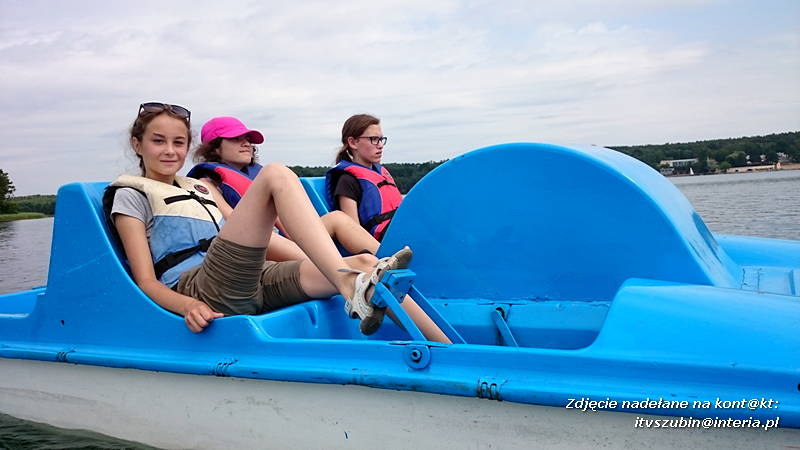 UKS Wyspiański na obozie w Sierakowie