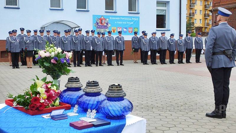 Odznaczenia i awanse dla policjantów powiatu nakielskiego