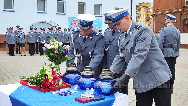 Odznaczenia i awanse dla policjantów powiatu nakielskiego