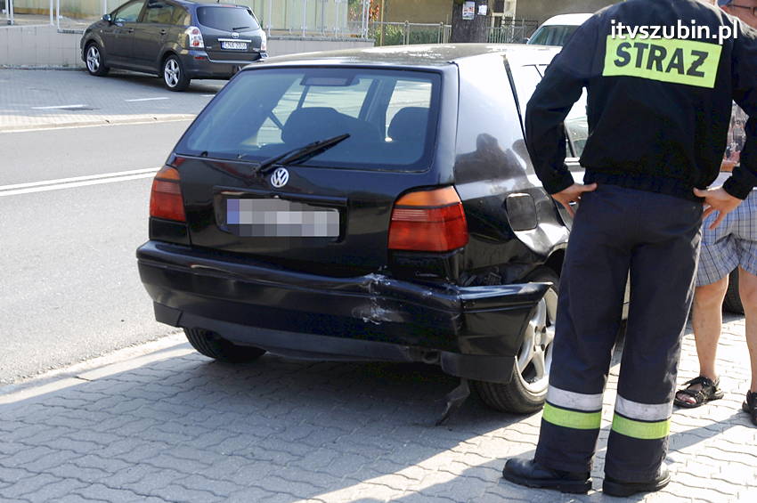 Wypadek w Dąbrówce Słupskiej i kolizja w Szubinie