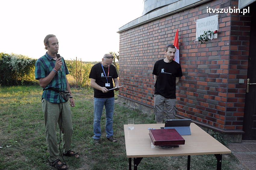 Uroczyste oddanie do użytku teleskopu o imieniu ROLAND połączone z corocznym zlotem amatorów astronomów - OZMA 2015