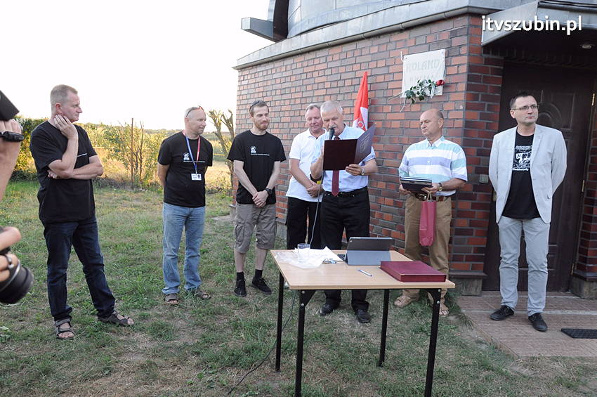 Uroczyste oddanie do użytku teleskopu o imieniu ROLAND połączone z corocznym zlotem amatorów astronomów - OZMA 2015