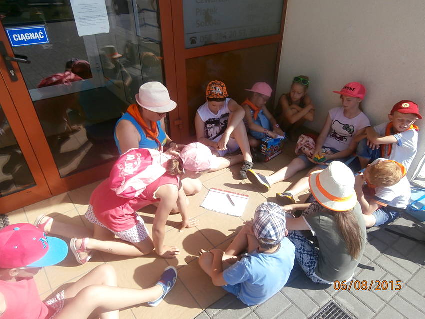 Zuchy na rajdzie pieszym