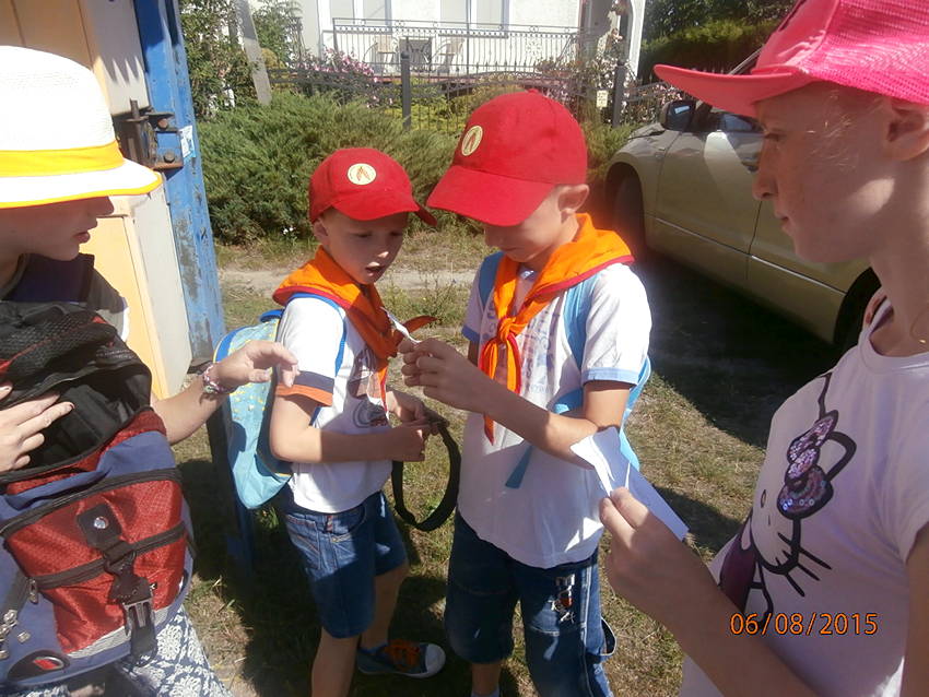 Zuchy na rajdzie pieszym