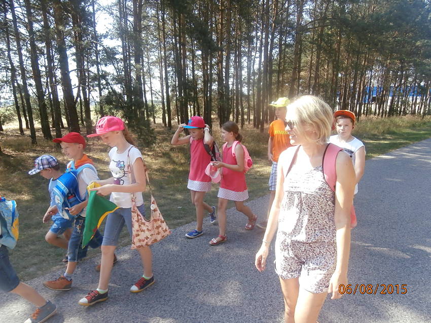 Zuchy na rajdzie pieszym