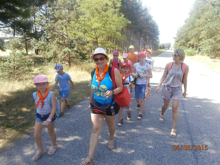 Zuchy na rajdzie pieszym