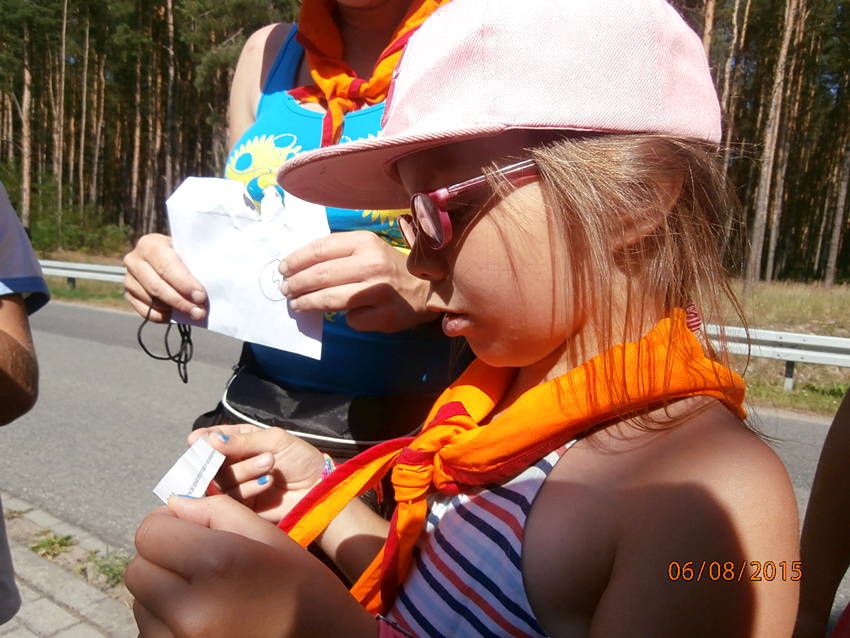 Zuchy na rajdzie pieszym