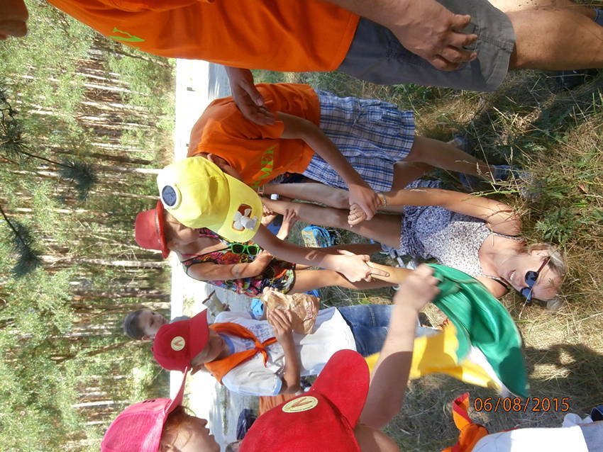 Zuchy na rajdzie pieszym