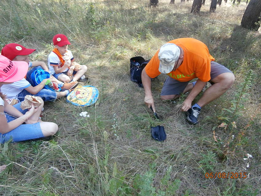 Zuchy na rajdzie pieszym
