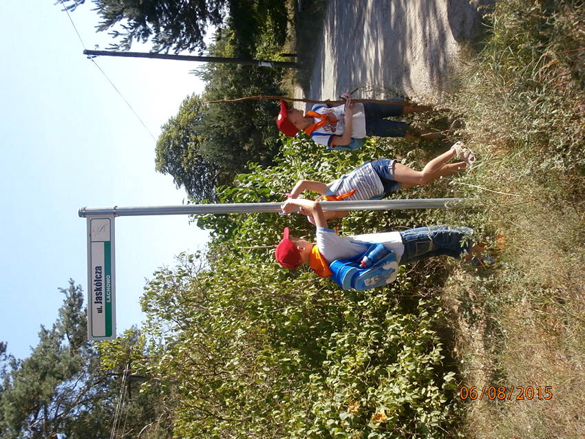 Zuchy na rajdzie pieszym