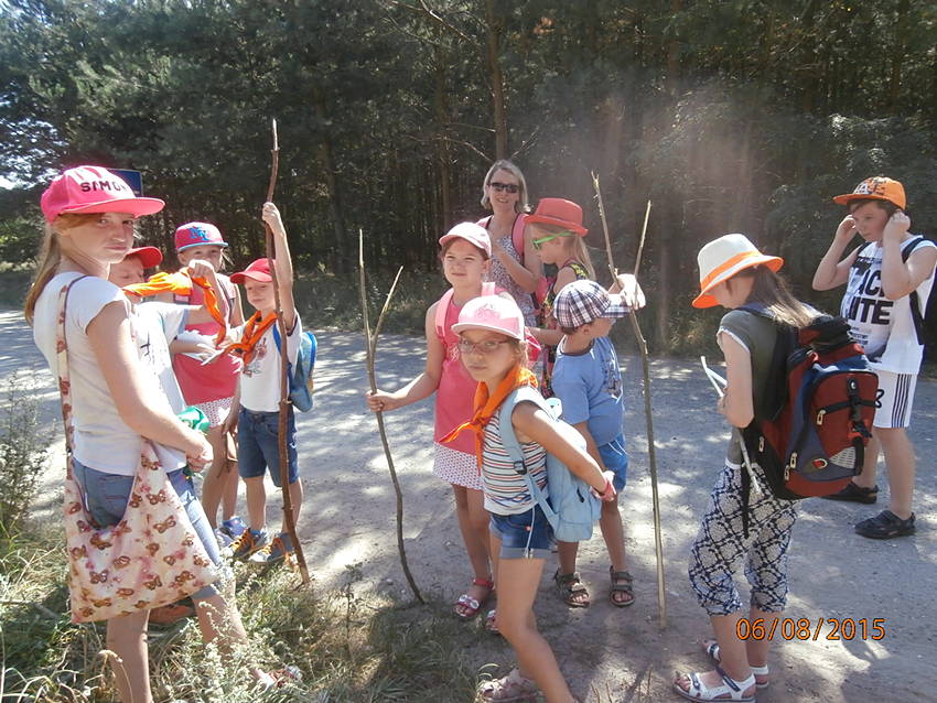 Zuchy na rajdzie pieszym