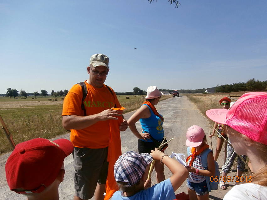 Zuchy na rajdzie pieszym