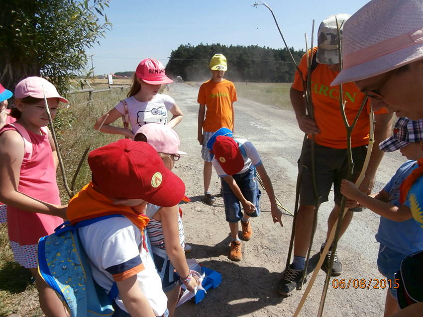 Zuchy na rajdzie pieszym