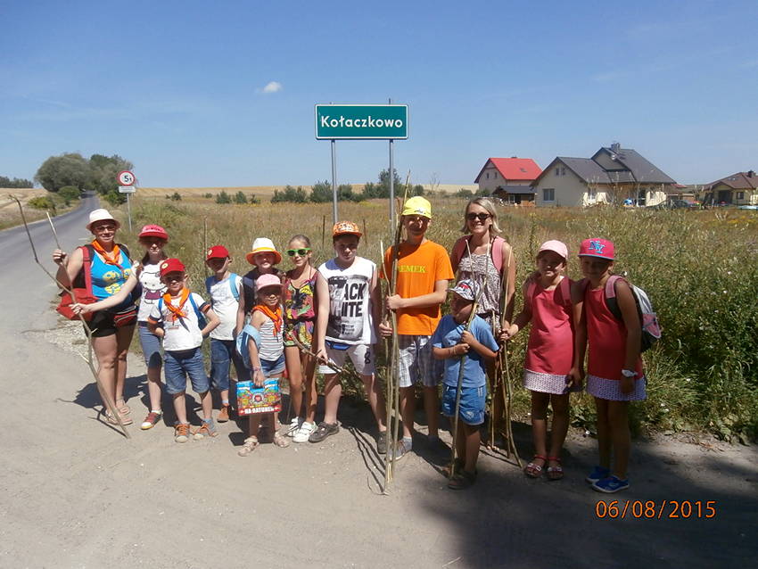 Zuchy na rajdzie pieszym