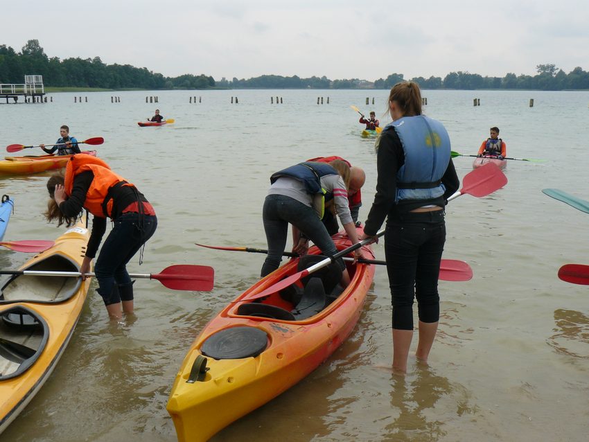 Kolejny rocznik pierwszoklasistów szubińskiego liceum przeszkolony z kajakarstwa