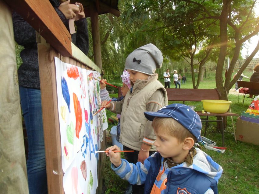 Święto ziemniaka na pożegnanie lata w Samoklęskach Małych
