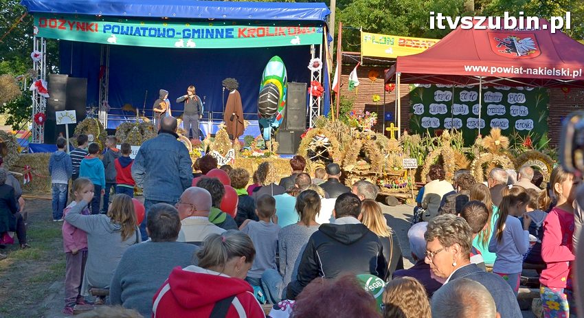 Dożynki powiatowo-gminne w Królikowie
