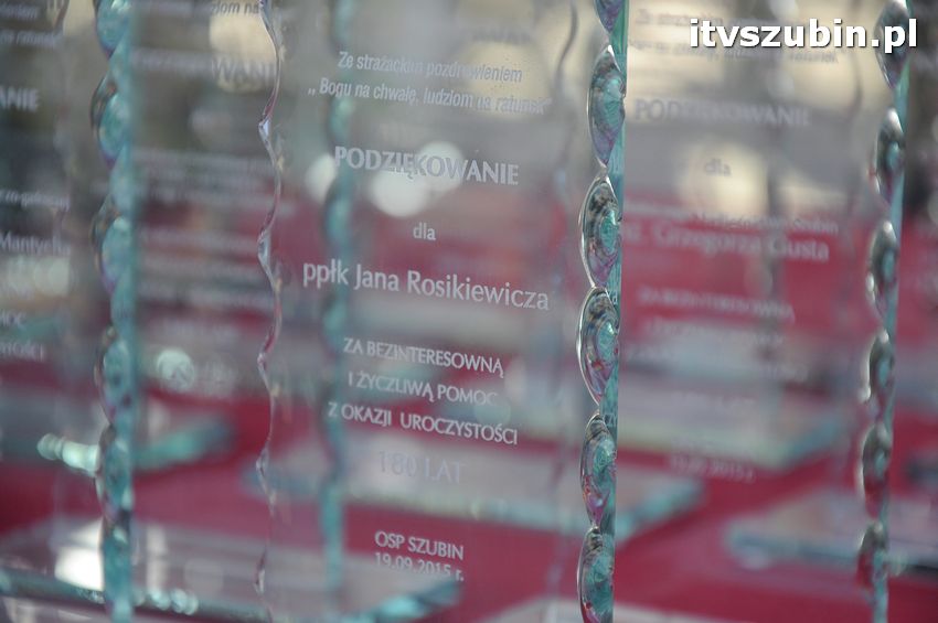 Fotogaleria z uroczystości 180-lecia OSP Szubin