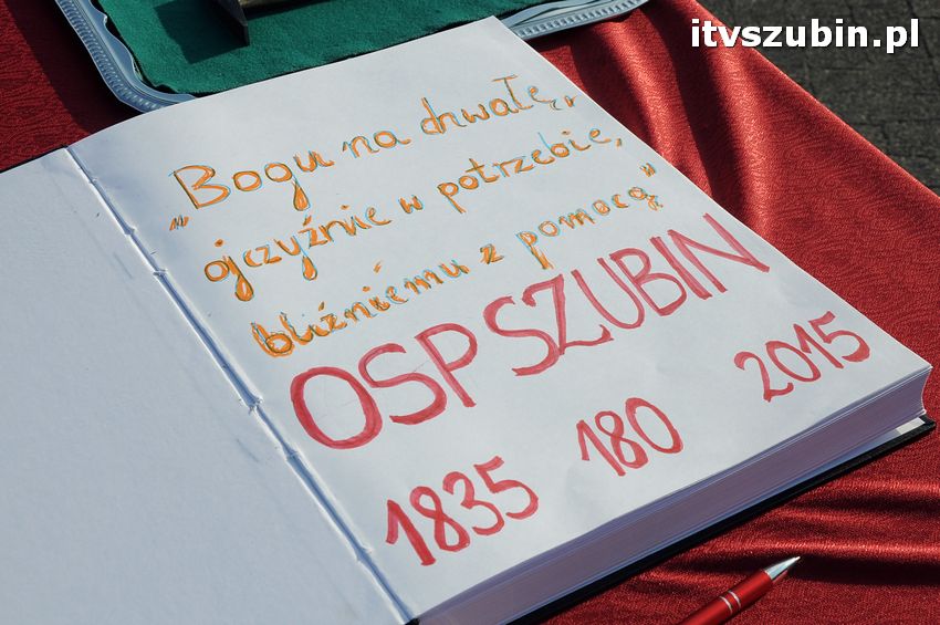 Fotogaleria z uroczystości 180-lecia OSP Szubin