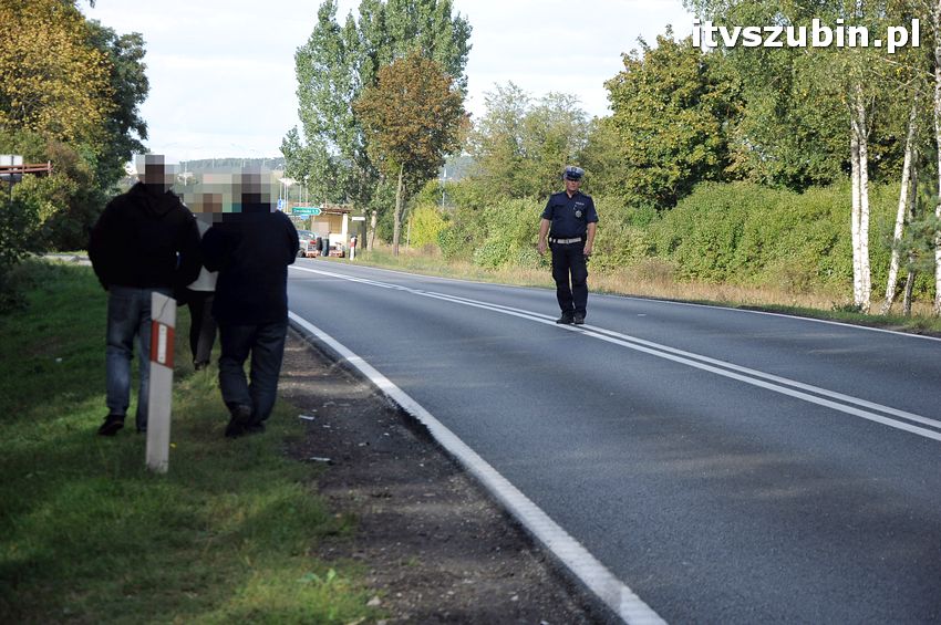 Kolizja dwóch osobówek w Nowym Świecie