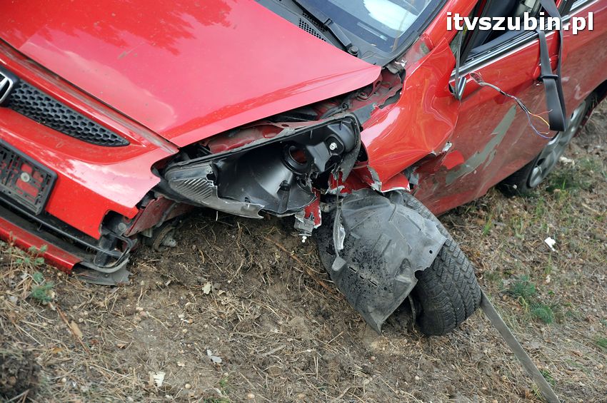 Kolizja dwóch osobówek w Nowym Świecie