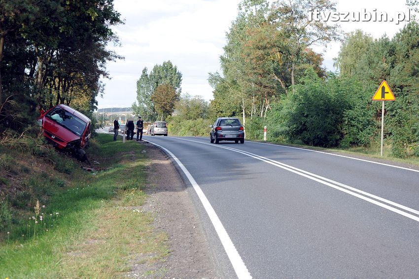 Kolizja dwóch osobówek w Nowym Świecie