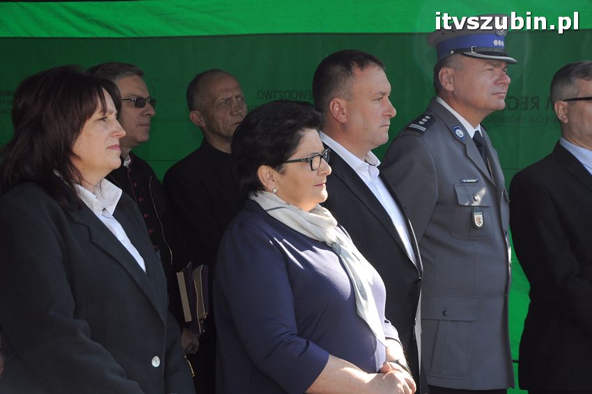 Podpisanie aktu erekcyjnego i wmurowanie kamienia węgielnego pod budowę nowego komisariatu w Szubinie