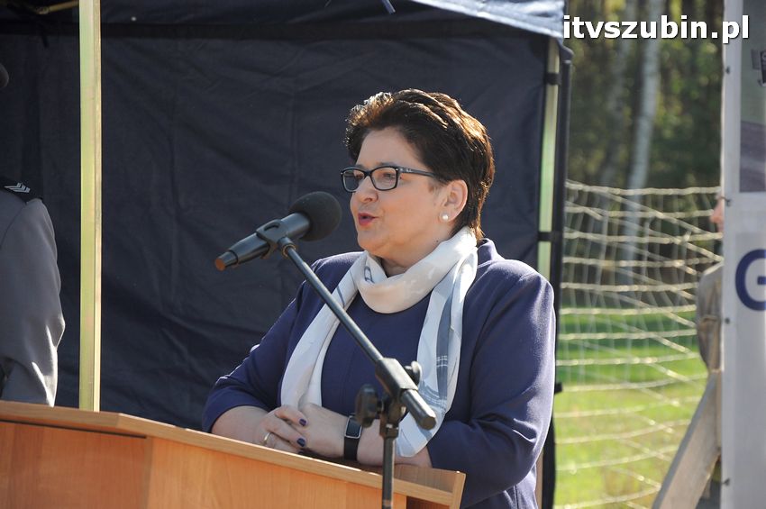 Podpisanie aktu erekcyjnego i wmurowanie kamienia węgielnego pod budowę nowego komisariatu w Szubinie