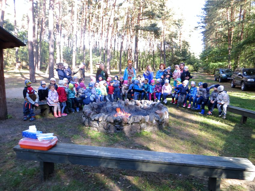 Żabki i Pszczółki z szubińskiego Słoneczka obchodziły Święto Pieczonego Ziemniaka