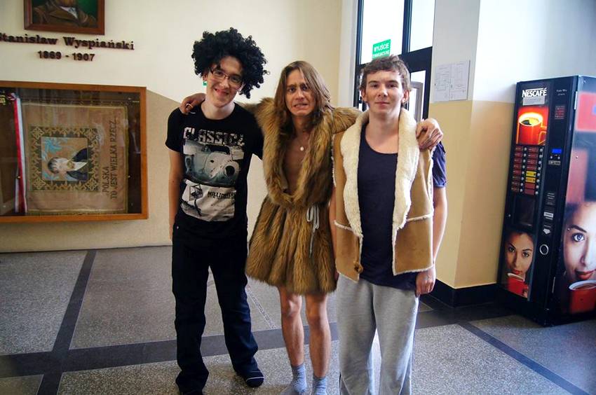 Otrzęsiny i Dzień Chłopaka w Wyspiańskim