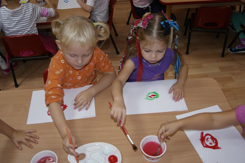 Plastyczne inspiracje Gumisiów w Samorządowym Przedszkolu nr 2 w Szubinie