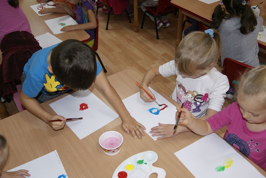 Plastyczne inspiracje Gumisiów w Samorządowym Przedszkolu nr 2 w Szubinie