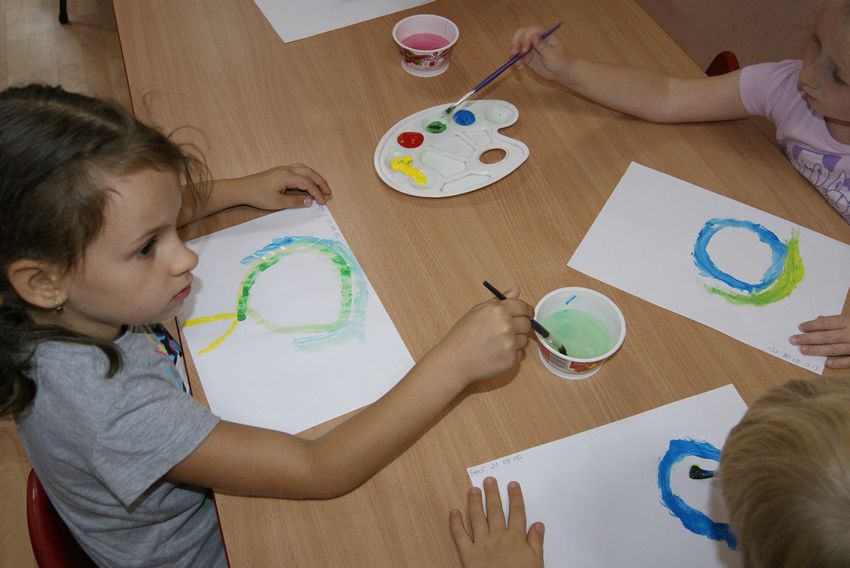 Plastyczne inspiracje Gumisiów w Samorządowym Przedszkolu nr 2 w Szubinie