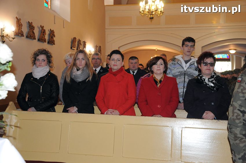 Ślubowanie i przysięga I klasy wojskowej Technik Logistyk z ZSP w Szubinie