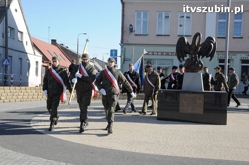 Ślubowanie i przysięga I klasy wojskowej Technik Logistyk z ZSP w Szubinie