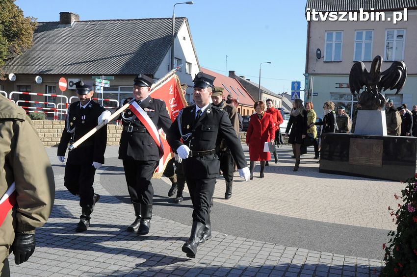 Ślubowanie i przysięga I klasy wojskowej Technik Logistyk z ZSP w Szubinie