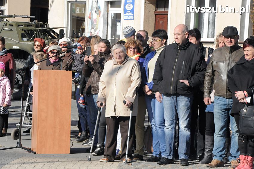 Ślubowanie i przysięga I klasy wojskowej Technik Logistyk z ZSP w Szubinie