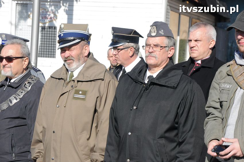 Ślubowanie i przysięga I klasy wojskowej Technik Logistyk z ZSP w Szubinie