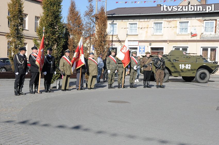 Ślubowanie i przysięga I klasy wojskowej Technik Logistyk z ZSP w Szubinie
