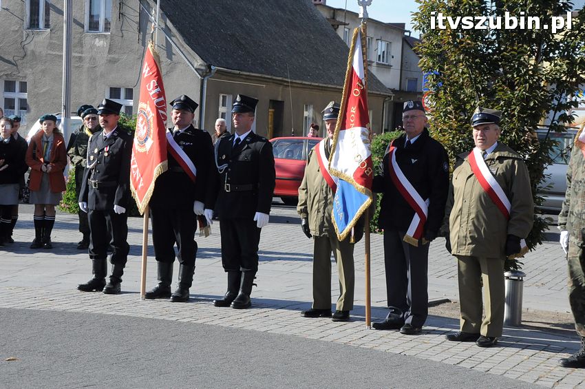 Ślubowanie i przysięga I klasy wojskowej Technik Logistyk z ZSP w Szubinie