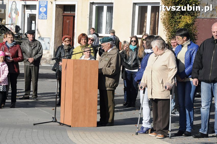 Ślubowanie i przysięga I klasy wojskowej Technik Logistyk z ZSP w Szubinie