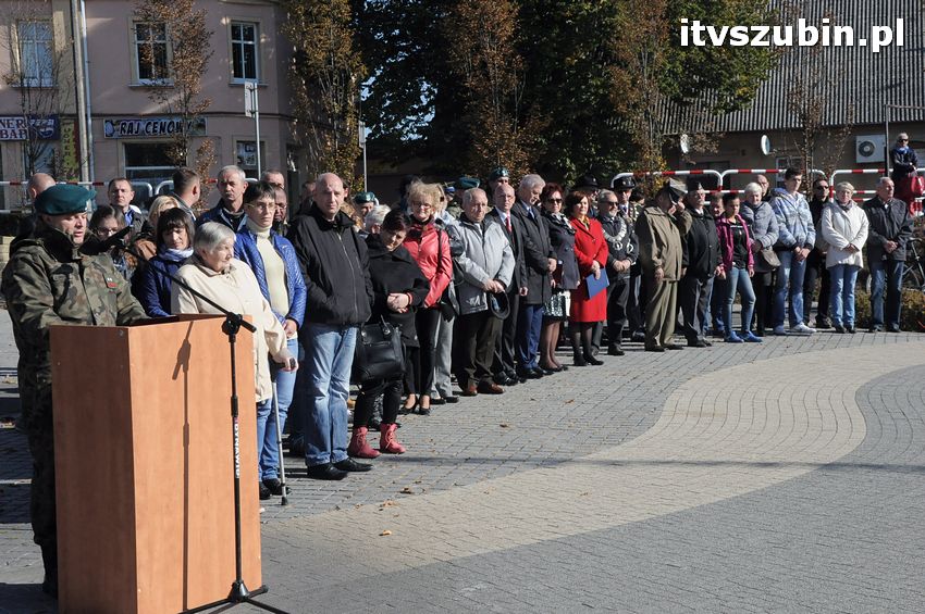 Ślubowanie i przysięga I klasy wojskowej Technik Logistyk z ZSP w Szubinie