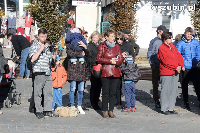 Ślubowanie i przysięga I klasy wojskowej Technik Logistyk z ZSP w Szubinie