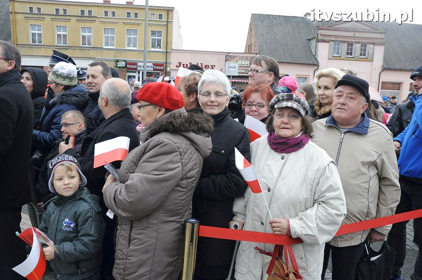 Wizyta Prezydent Rzeczypospolitej Polskiej Andrzeja Dudy w Szubinie