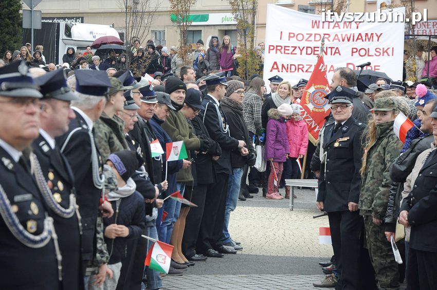 Wizyta Prezydent Rzeczypospolitej Polskiej Andrzeja Dudy w Szubinie